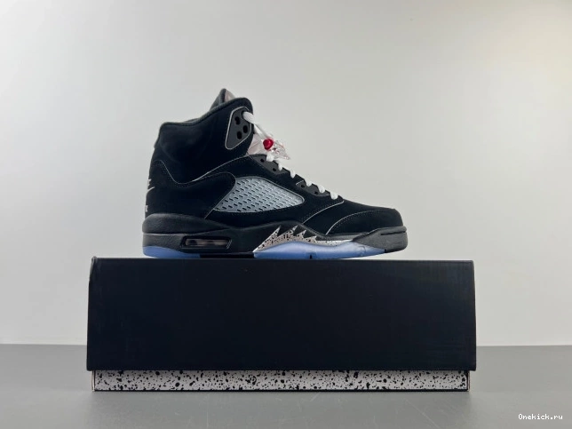 One Kick Jordan Reimagined Metallic Air HF3975-001 5 Black 0816